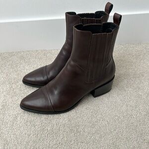 Vagabond Marja brown leather ankle boot